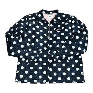 Vans X Sandy Liang Quilted zip up jacket coat women's size S Small